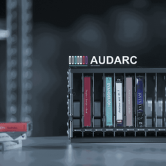 AUDARC A1 Tape Unit ▍Modular Metal Archive System for Cassette Collections