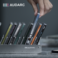AUDARC A2 Disc Unit ▍Flip-Through Modular Metal Archive System for CD Collections