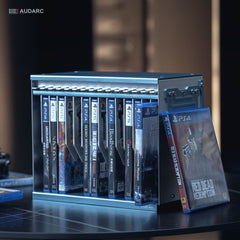 AUDARC P5 Game Unit ▍Game Case Organizer for PS4 & PS5 Collections